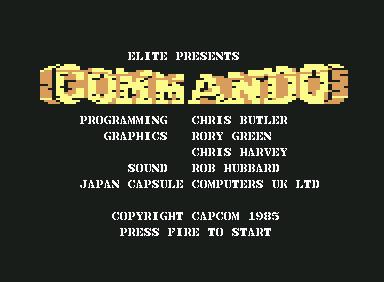 Commando - C64 Game