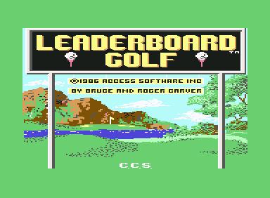Leaderboard - C64 Game